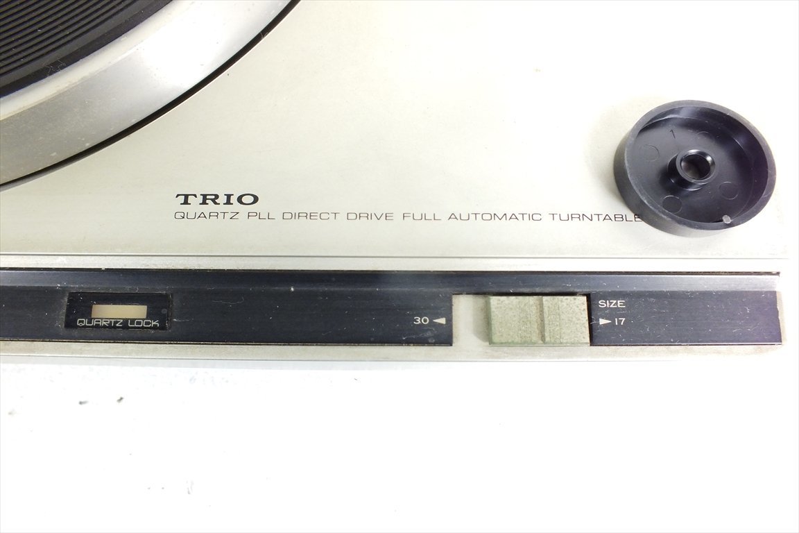 ◇ TRIO トリオ KP-7X ターンテーブル レコードプレーヤー 現状品 中古 231008E6282_画像4