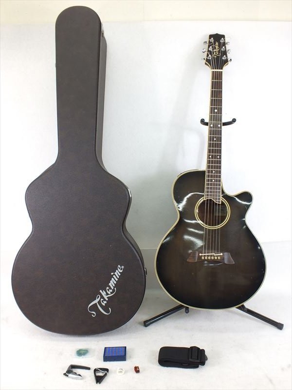 ♪ Takamine PT-108 エレアコ ハードケース付き 中古 現状品 231011Y7358_画像2