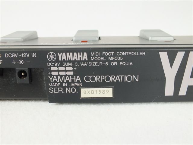 ★ YAMAHA ヤマハ MFC05 フットコントローラー 中古 現状品 230901C4199_画像7