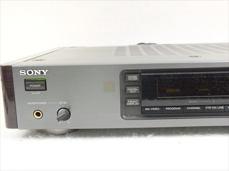 ♪ SONY ソニー SAT-100GRX BSチューナー 取扱説明書有り リモコン有り 中古現状品 231011H2230_画像3