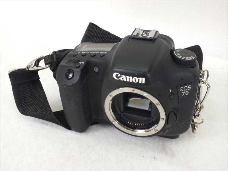 ♪ Canon キャノン EOS 7D デジタル一眼レフ 取扱説明書有り 元箱付き 中古 現状品 231011H2004A_画像2