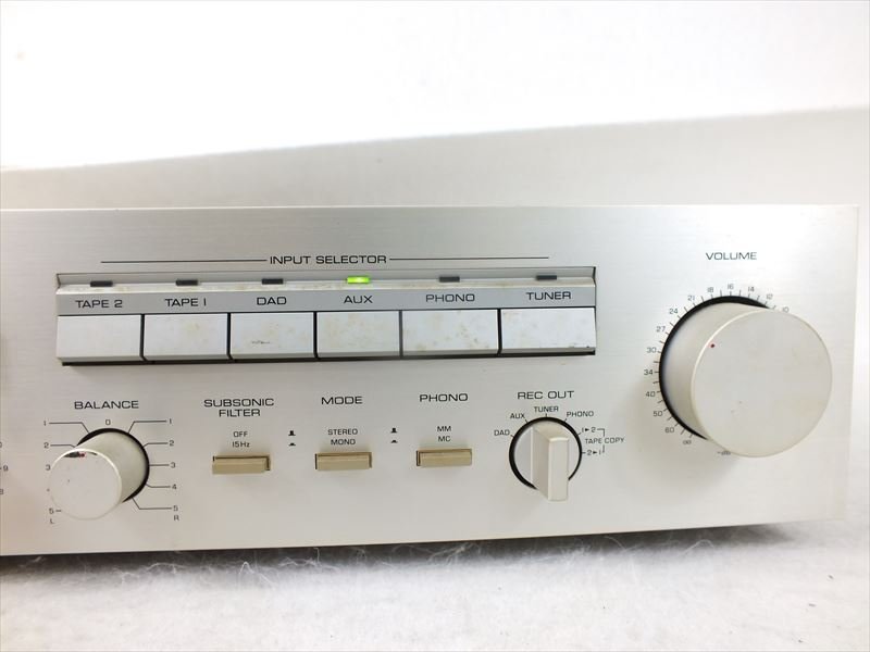 ♪ YAMAHA ヤマハ A-500 アンプ 中古 現状品 230911A1080B_画像4