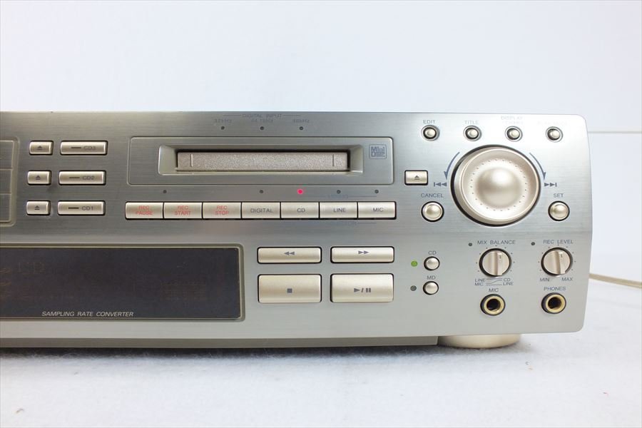 ★ Victor ビクター XU-301 MD/CDプレーヤー リモコン有り 中古 現状品 231001A8041_画像4