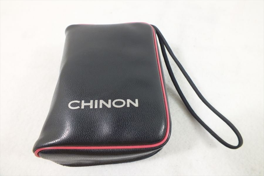 □ CHINON チノン 35F コンパクトカメラ フィルムカメラ ソフトケース付き 現状品 中古 231006G6512_画像9