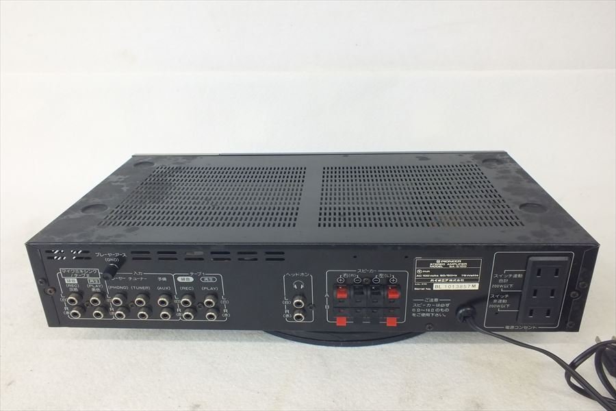 ■ PIONEER パイオニア SA-5100 アンプ 音出し確認済 中古 231002k6350の画像7