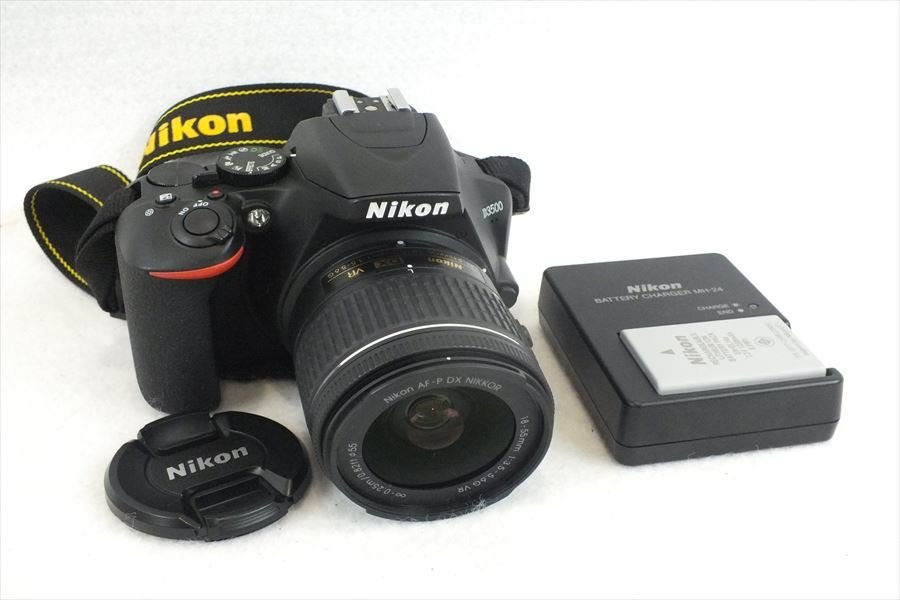 ☆ Nikon ニコン D3500 デジタル一眼レフ 18-55mm 中古 231107B9001_画像1