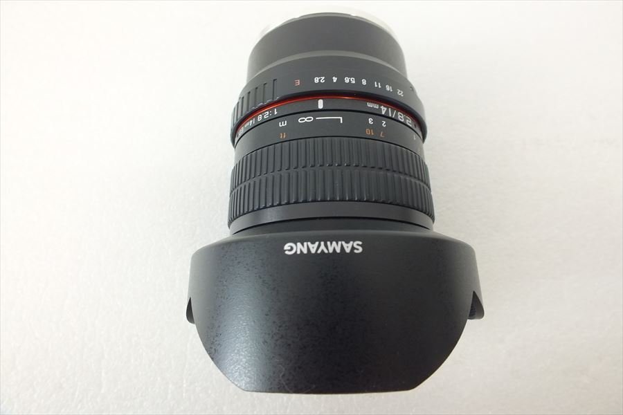 ■ SAMYANG SONYαマウント レンズ 2.8 14mm ED AS IF UMC 中古 現状品 231002A7069_画像3