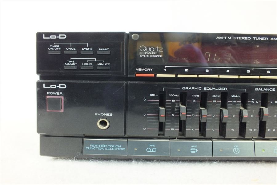 ★ Lo-D ローディー HTA-MD22 チューナーアンプ 中古 現状品 230801N3325_画像3