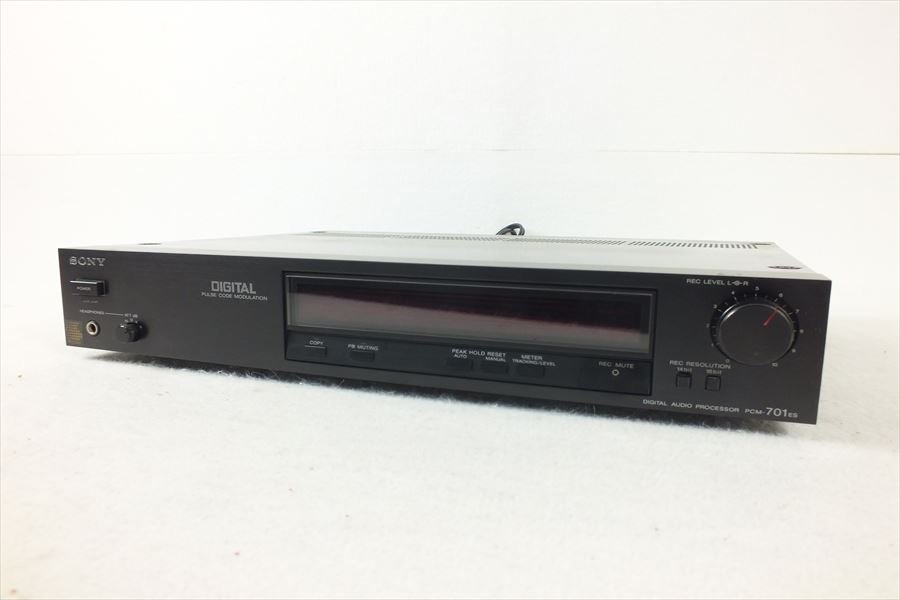 ★ SONY ソニー PCM-701ES プロセッサー 中古 現状品 231001N3302_画像1