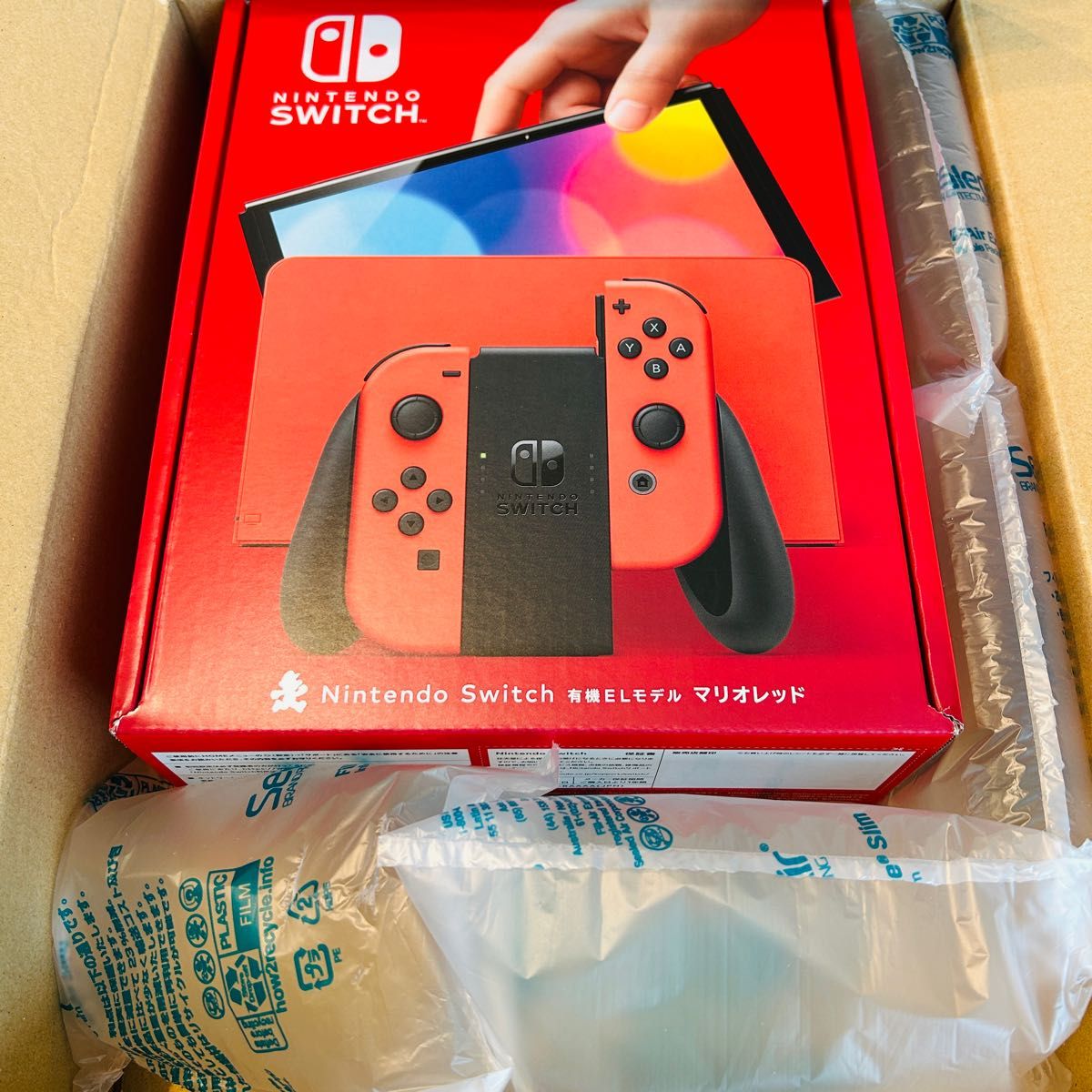 新品未開封 Nintendo Switch 有機ELモデル マリオレッド ニンテンドー スイッチ