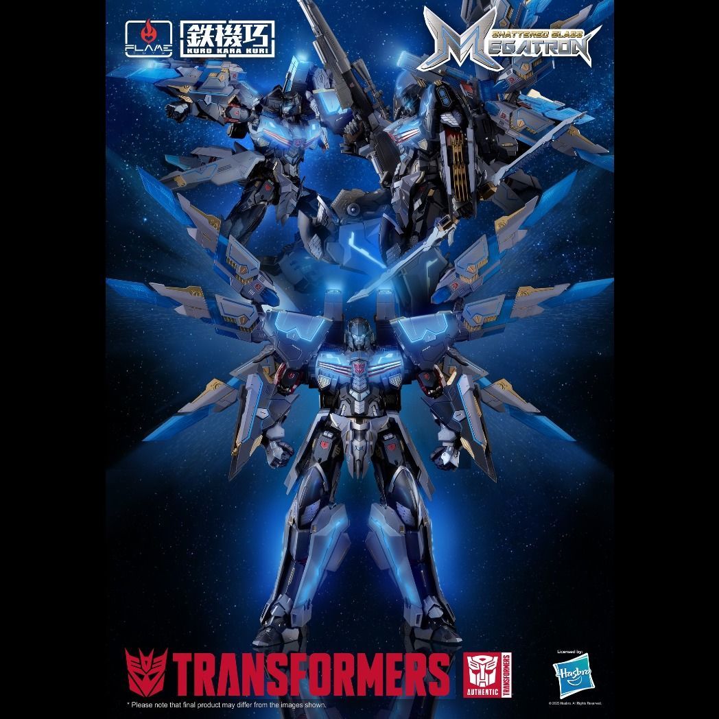 新品未開封 鉄機巧 Kuro Kara Kuri トランスフォーマー シャッタード グラス メガトロン shattered glass Megatron Transformers FlameToys_画像1