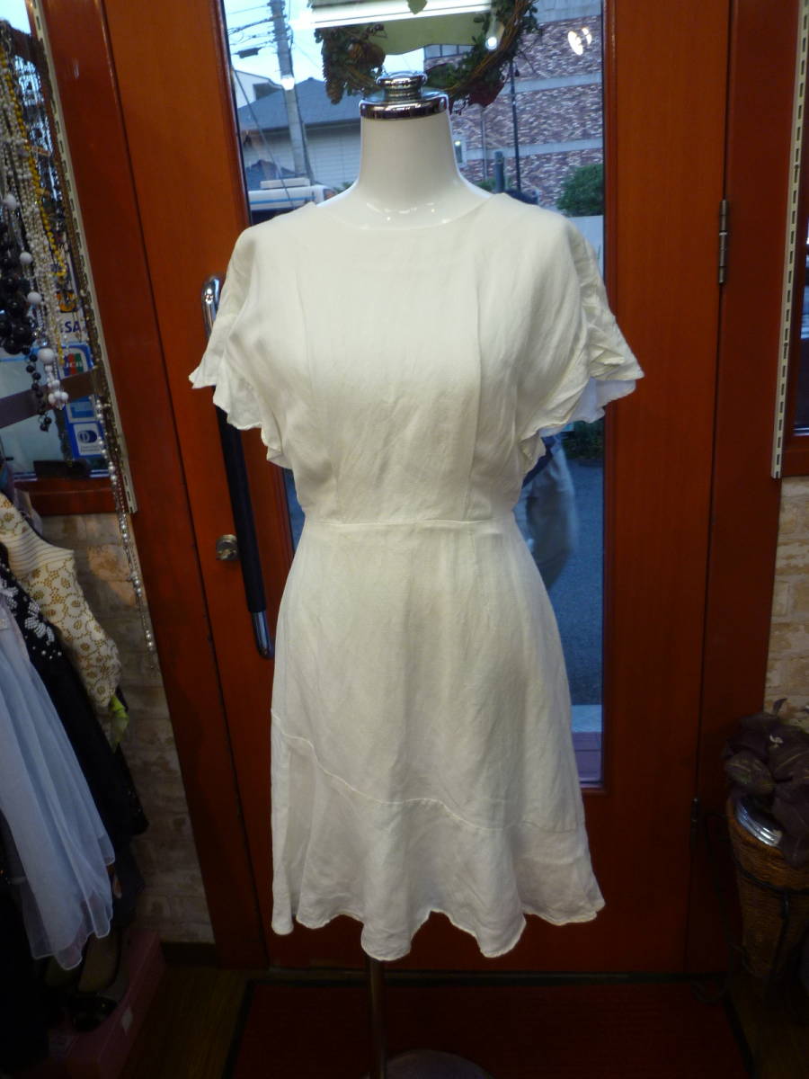 [1030-8]SNIDEL white One-piece size 0