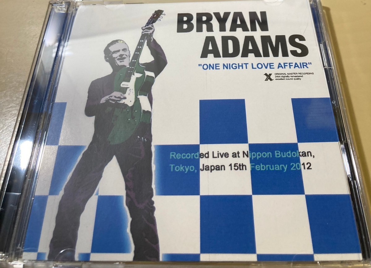 送料無料 BRYAN ADAMS (2CD) One Night Love Affair 2012 Tokyo 1st Night_画像1