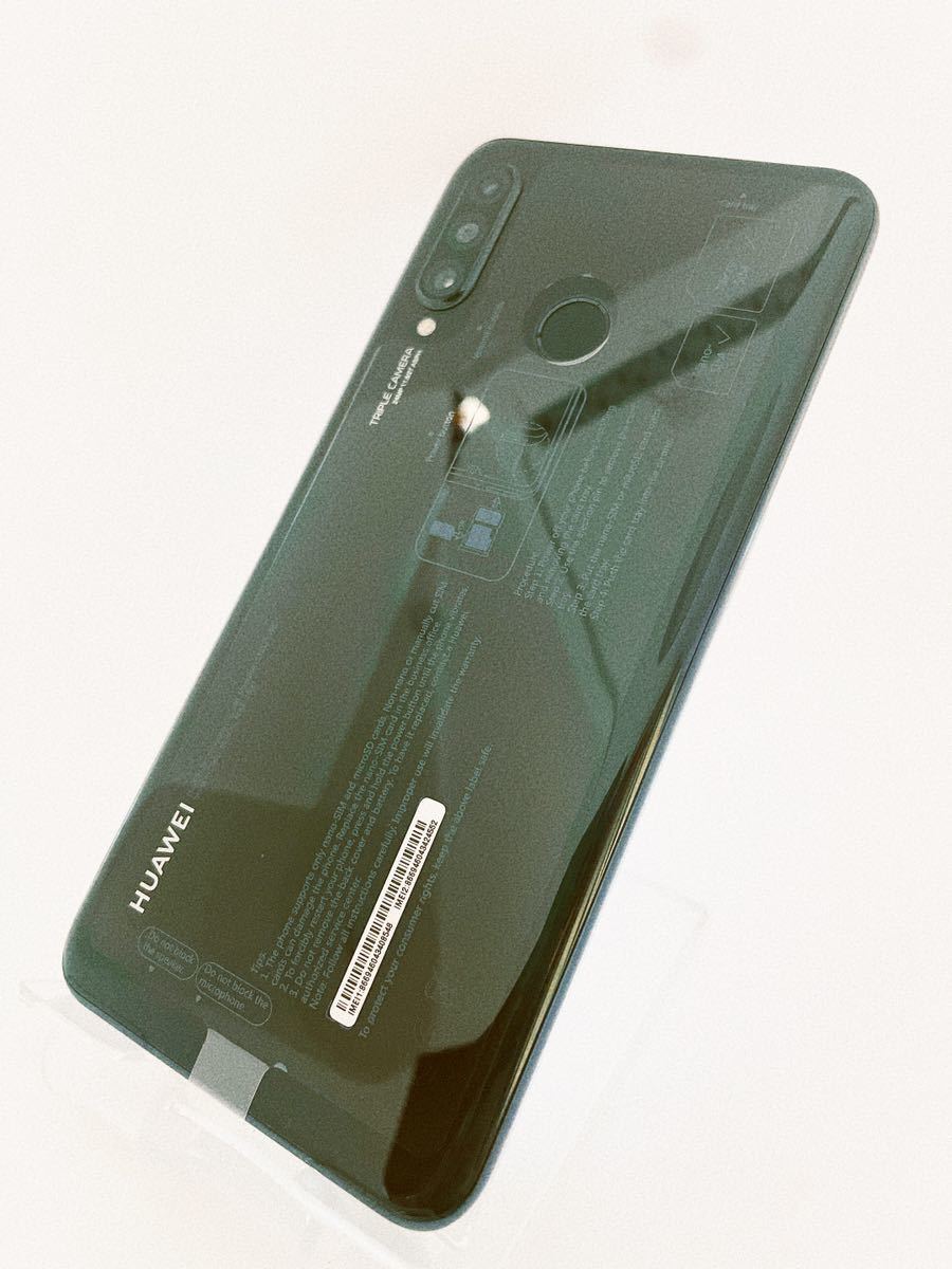 『箱付き新品』HUAWEI P30 lite ブラック　64GB Rakuten　ファーウェイ_画像2