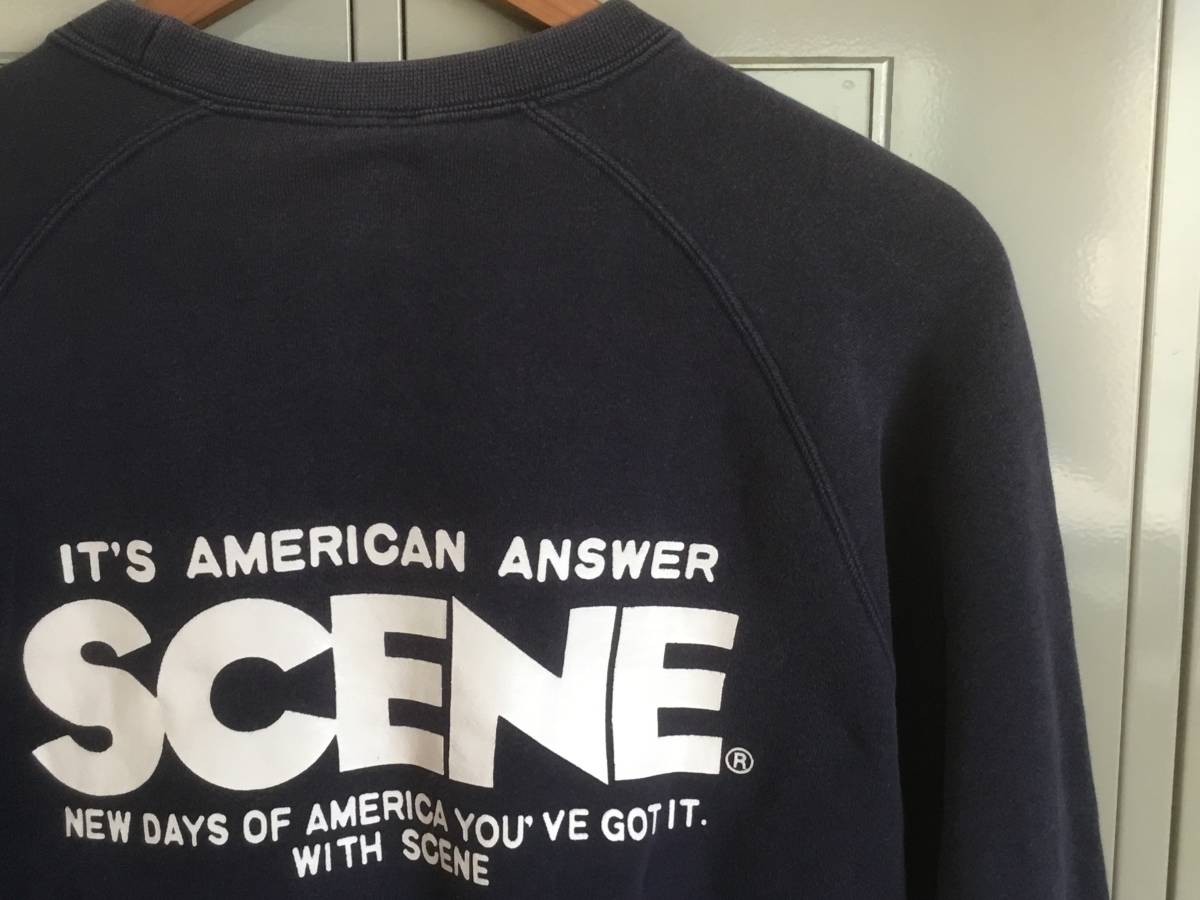 送料無料！昭和 レトロ アイビー VAN JAC SCENE IT'S AMERICAN ANSWER バックロゴトレーナー / VAN JACKET ヴァンヂャケット スウェット_画像7