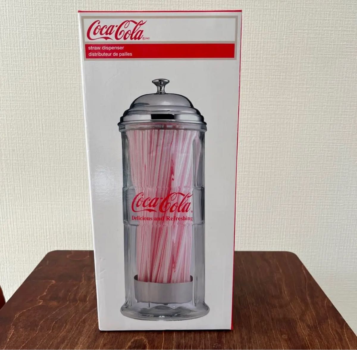 コカ・コーラ ブランド ストローディスペンサー - 使い捨て食器