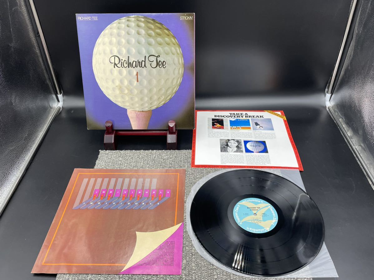 ８４７　レコード　ＬＰ　RICHARD TEE リチャード・ティー：STROKIN' ストローキン._画像1