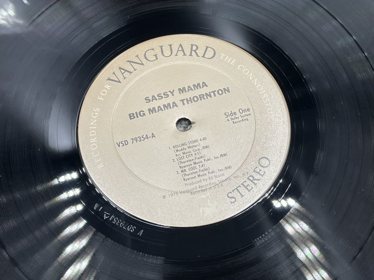 ８５１　レコード　ＬＰ　Big Mama Thornton / Sassy Mama!_画像3