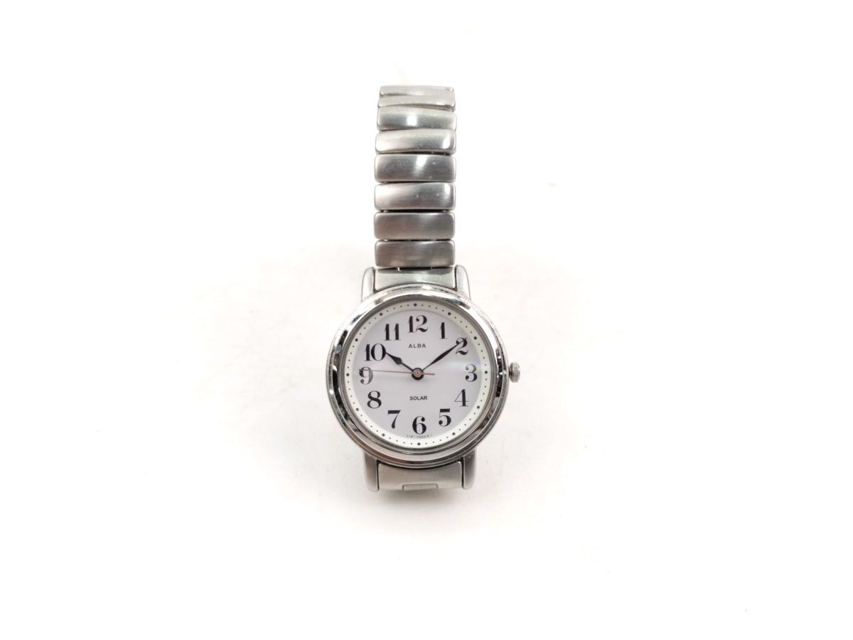 6Lliki Watanabe Seiko Alba женские наручные часы эластичный ленточная пила la- не .SOLAR riki watanabe collection Seiko Alba*