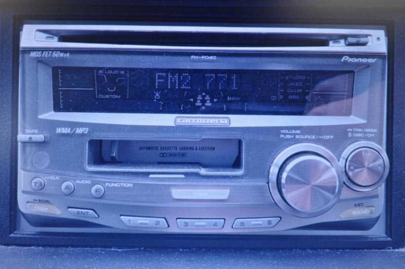 ステップワゴン G スタイルエディション 前期(RG1)社外 カロッツェリア 動作保証 CD カセットプレーヤー オーディオデッキ FH-P040 s007952_画像7