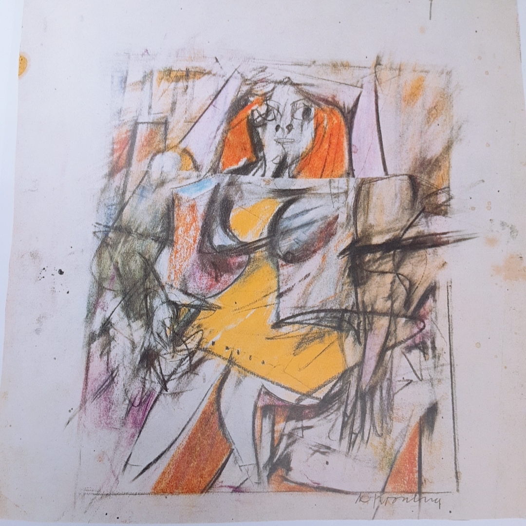 「ウィレム・デ・クーニング作品集 De Kooning Drawings Thomas B. Hess NewYorkGraphicSociety 1972」_画像7