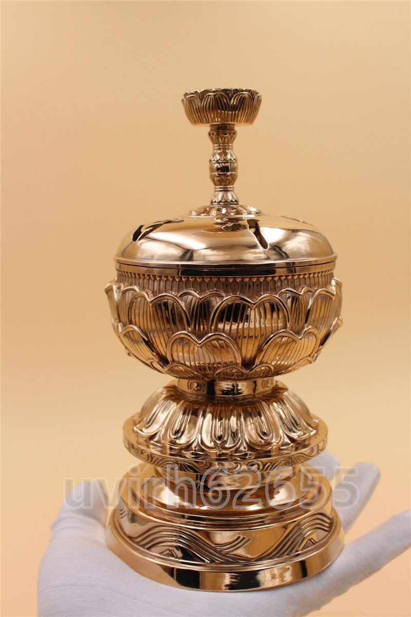 密教法具 寺院仏具」 大悲香炉 青銅製磨き仕上げ 仏壇・仏具 密教法具 寺院仏具」 大悲香炉 青銅製磨き仕上げ 仏壇・仏具