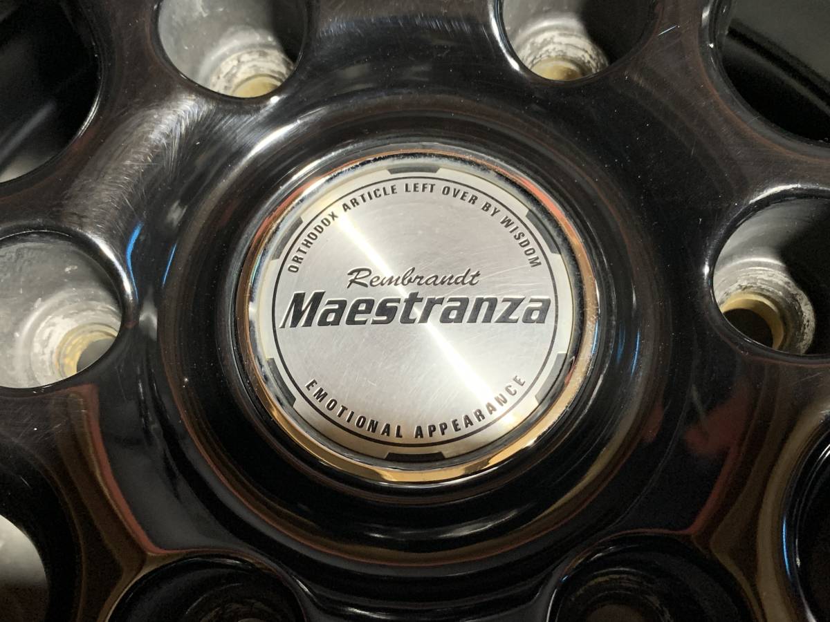 Maestranza マエストランサ 15インチ 6J +33 6H 6穴 PCD139.7 195/80R15 タイヤ ホイール 4本 ハイエース_画像6