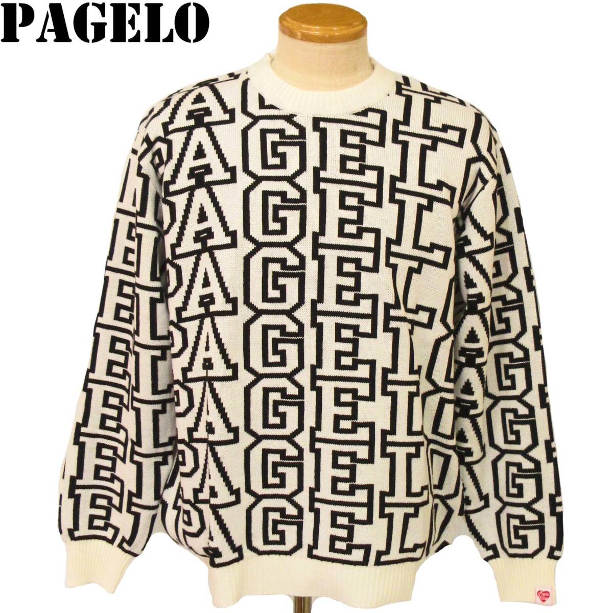 ★PAGELO★SALE セーター【白3L】秋冬モデル 357002071 パジェロ