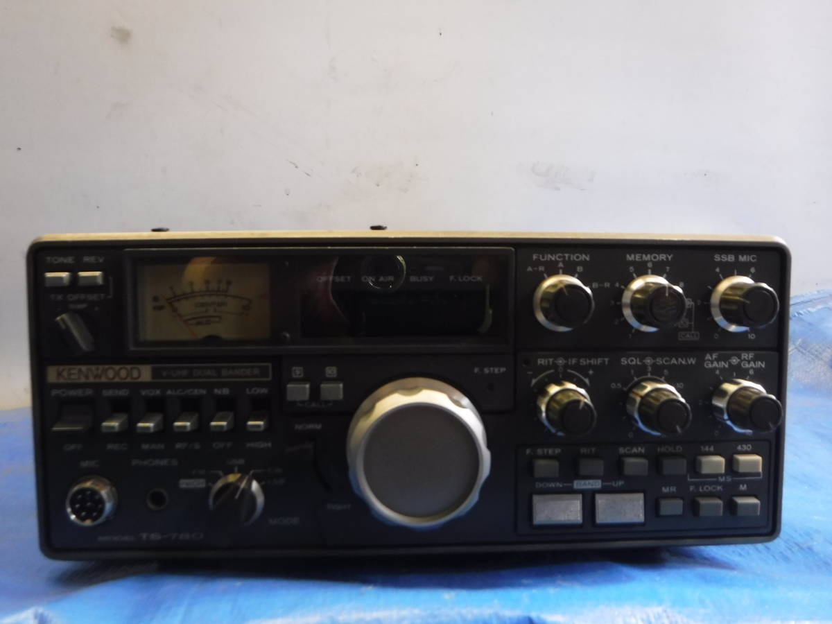 ◆◆KENWOOD TS-780 / MC-43S オールモード デュアルバンダー 無線機 マイク_画像4