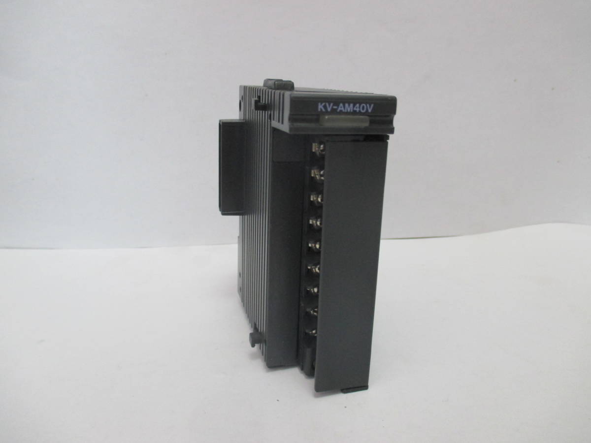 ☆KEYENCE キーエンス KV-AM40V アナログ入出力ユニット ☆-