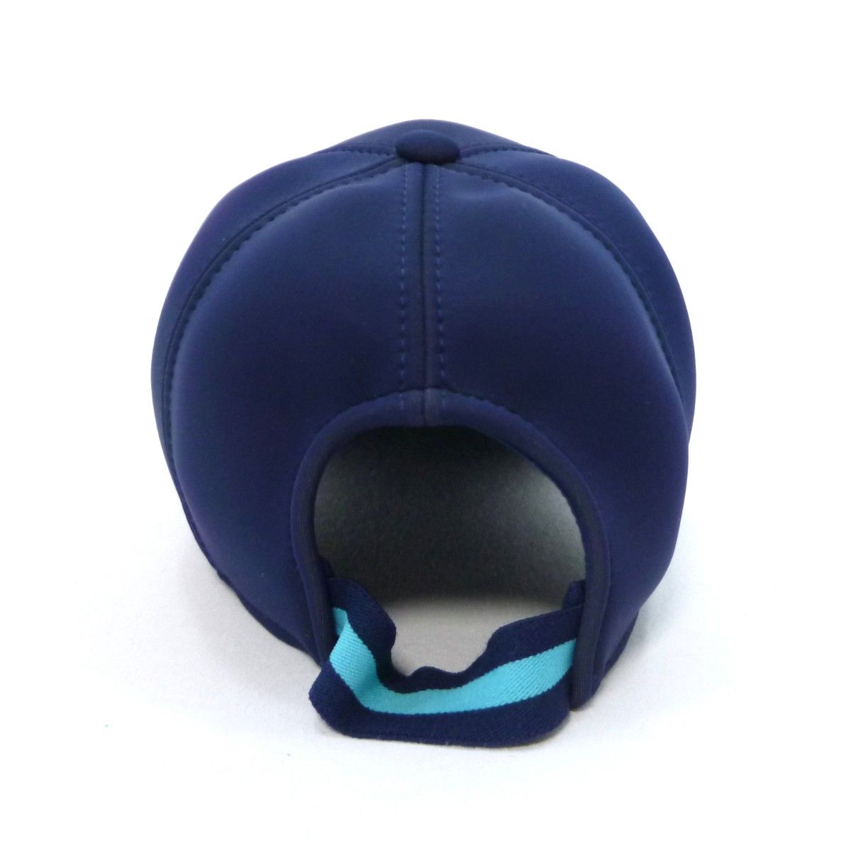 #36632758 エルメス ロゴ キャップ サイズS 56cm 帽子 ブルー ナイロン 