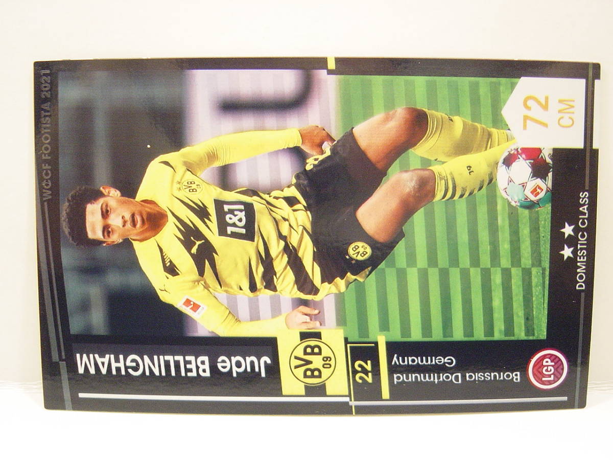 ■ WCCF FOOTISTA 2021 ジュード・ベリンガム Jude Bellingham 2003 England Borussia Dortmund 2020-21 Rookie Card Panini F21の画像2