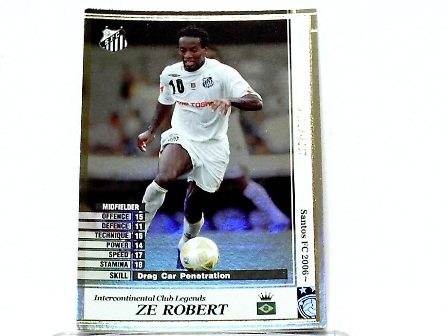 WCCF 2006-2007 LE ゼ・ロベルト　Ze Roberto da Silva Junior 1974 Brazil　Santos FC 06-07 CONMEBOL Libertadores T_画像1