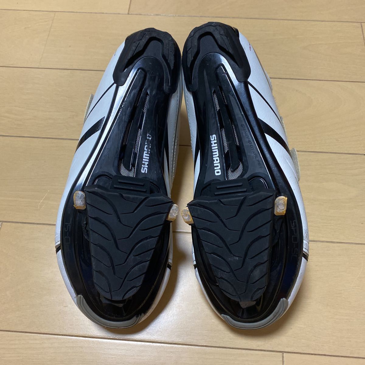 SHIMANO シマノ ビンディングシューズ R078 25.8cm SH-R078W クリートカバー付き_画像5