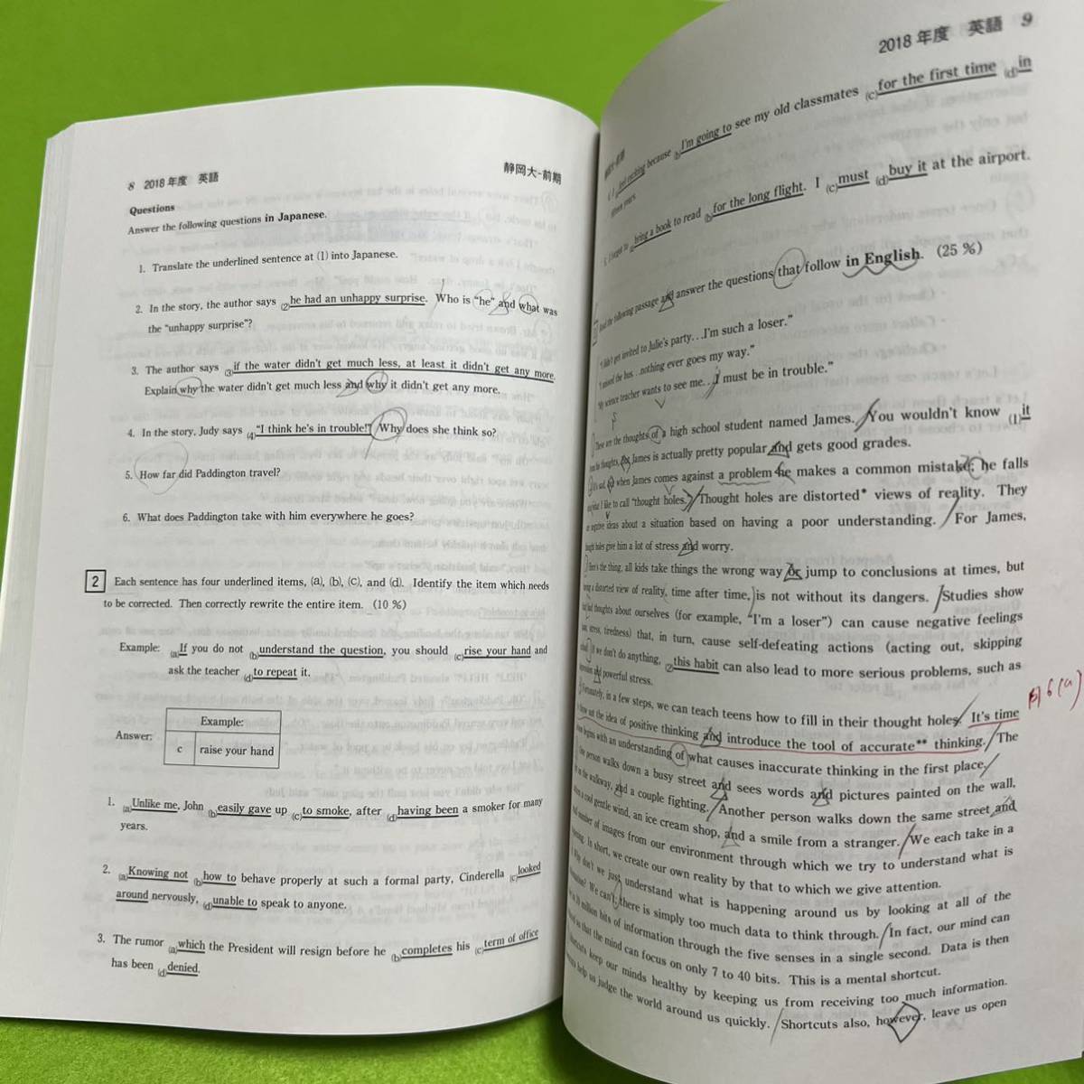 【翌日発送】　静岡大学　前期日程　医学部　赤本　2014年～2022年　9年分_画像6