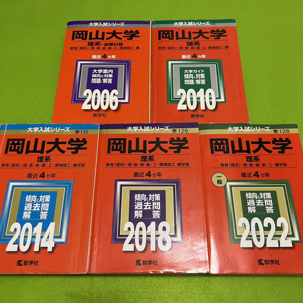 【翌日発送】　赤本　岡山大学　理系　医学部　2002年～2021年 20年分