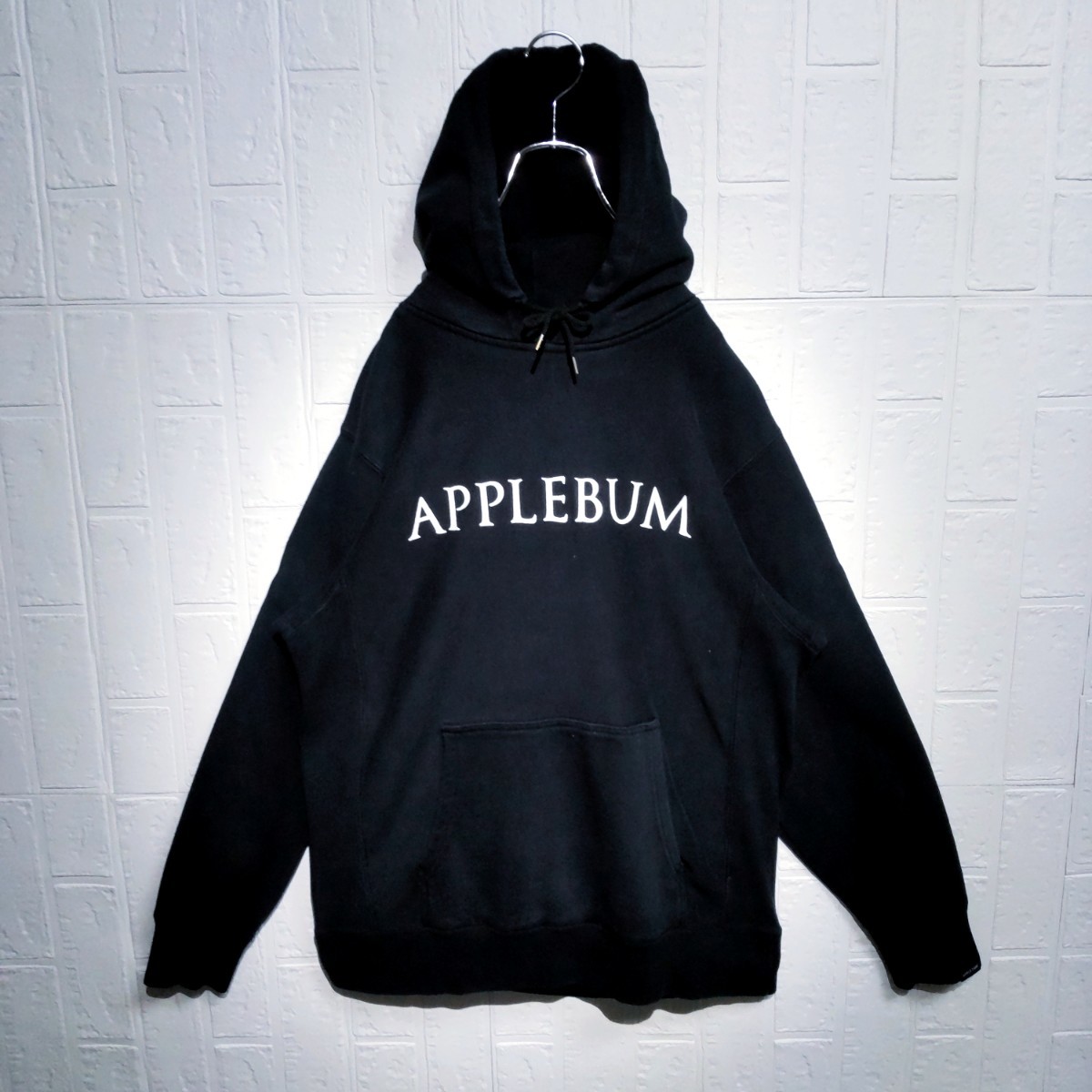 《APPLEBUM（アップルバム）》クラシックロゴ　裏起毛　プルオーバーパーカー_画像2