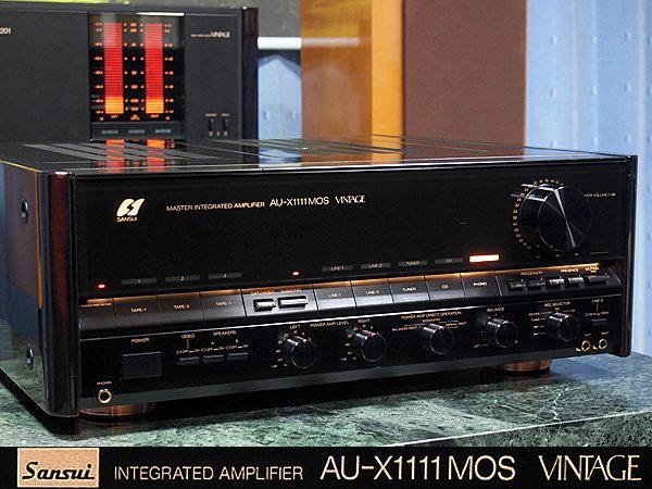 SANSUI AU-X1111 MOS VINTAGE ♪最高峰プリメインアンプ SANSUI AU-X1111 MOS VINTAGE ♪最高峰プリメインアンプ