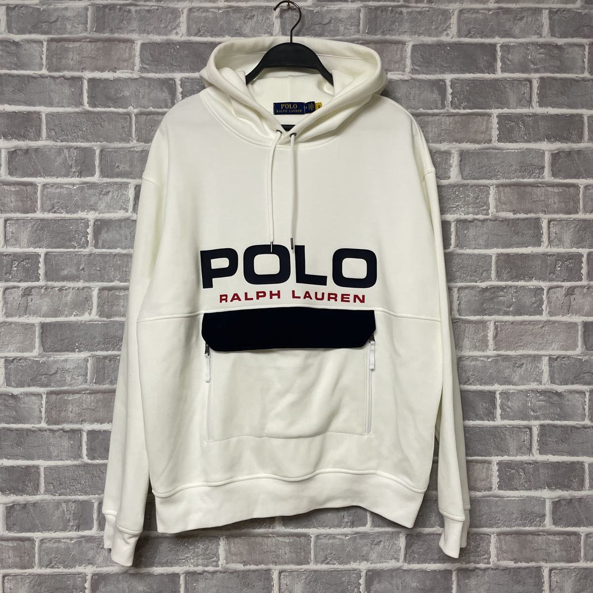 満点の ビッグロゴ TECH KNIT DOUBLE ラルフローレン ポロ LAUREN
