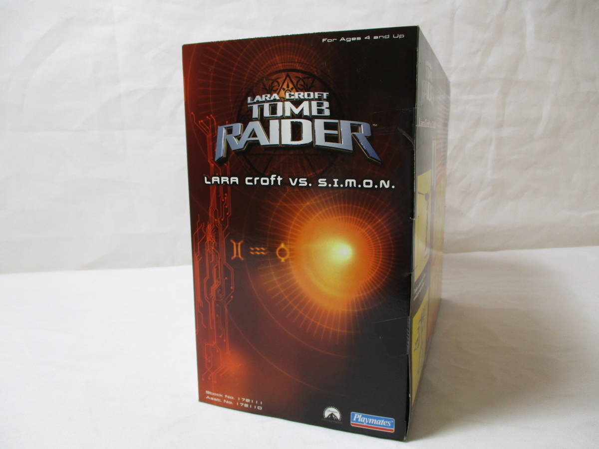 lala*k loft Tomb Raider combat 2 pack unopened goods TOMB RAIDER LARA CROFT vs SIMON