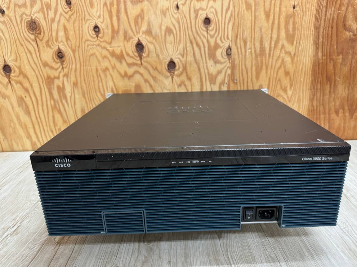 #6013-0815-2 ☆保証/領収書可☆ 初期化済み Cisco3925-Chassis V02 ルーター 発送サイズ:140+予定_画像1