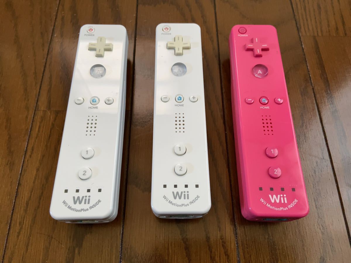 Wiiリモコンモーションプラスインサイド ジャンク　3個_画像1