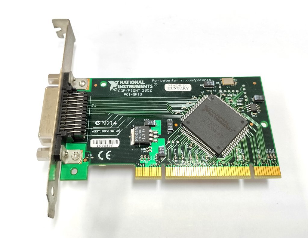 メール便不可】 National PCI-GPIBカード IEEE488.2 Instruments