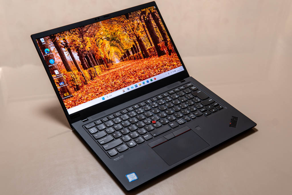 ThinkPad X1 Carbon Gen7 2019 i5-8365U 16GB,500GB SSD,4K UHD IPS Dolby Vision,Sim Free LTE IRカメラ,顔 指紋 Bluetooth,Office Win11_画像5