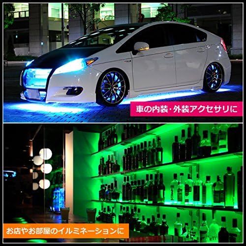 ■LEDテープライト■白色■間接照明■24V■防水■両端子■5メートル■3チップ■トラック■車■5050SMD■正面発光■照明器具■_画像6