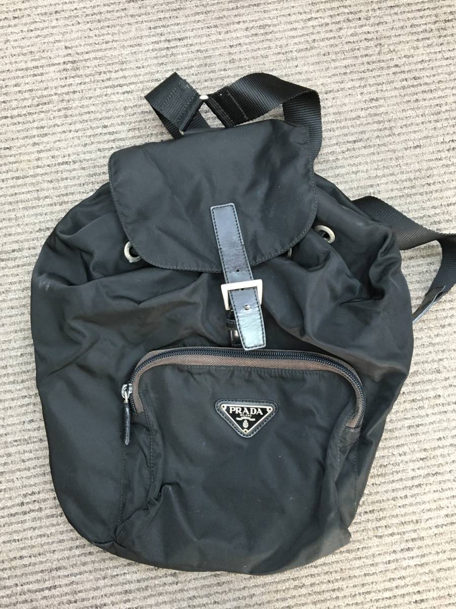 おまけ付】 42652 PRADA プラダ ナイロン テスート リュック バック