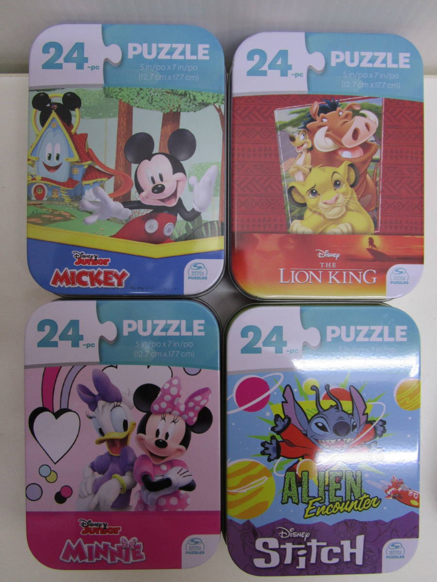 く657★Disney パズル (缶入り） 20コ ★中古品_画像2