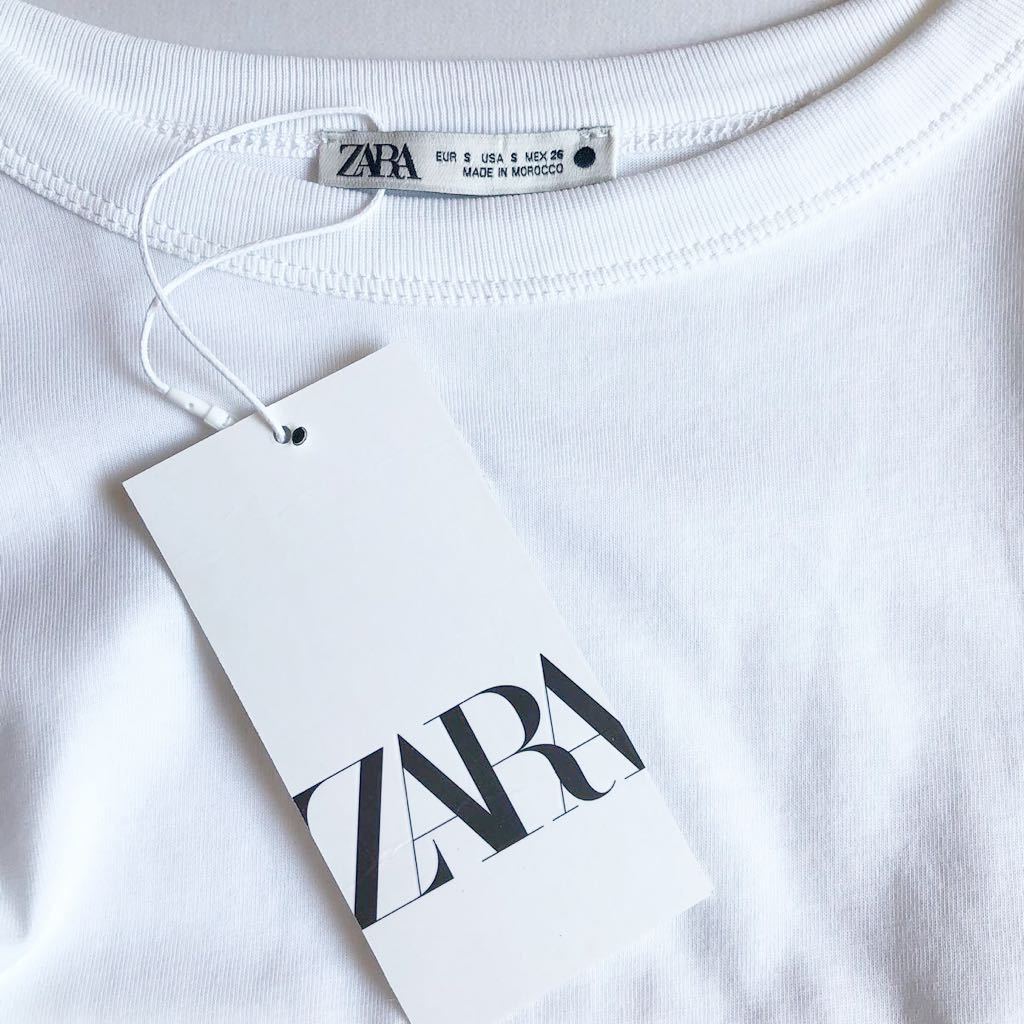 ZARA オーバーサイズTシャツ サイズS(7〜9号) レディース ザラ トップス 半袖_画像5