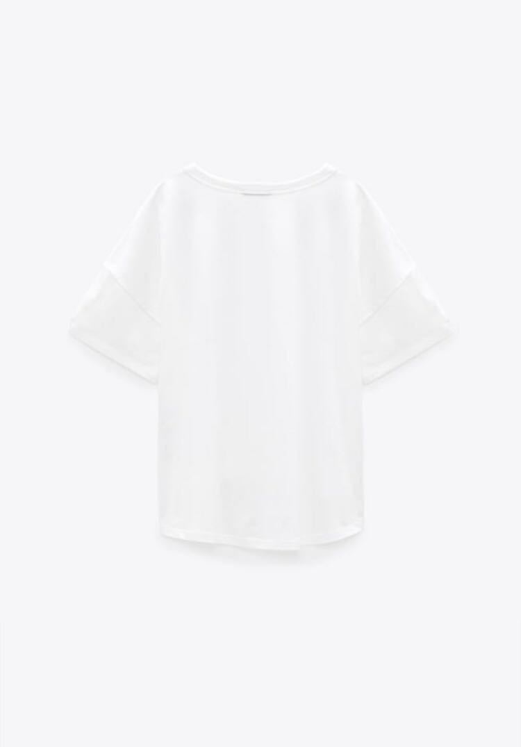 ZARA オーバーサイズTシャツ サイズS(7〜9号) レディース ザラ トップス 半袖_画像3