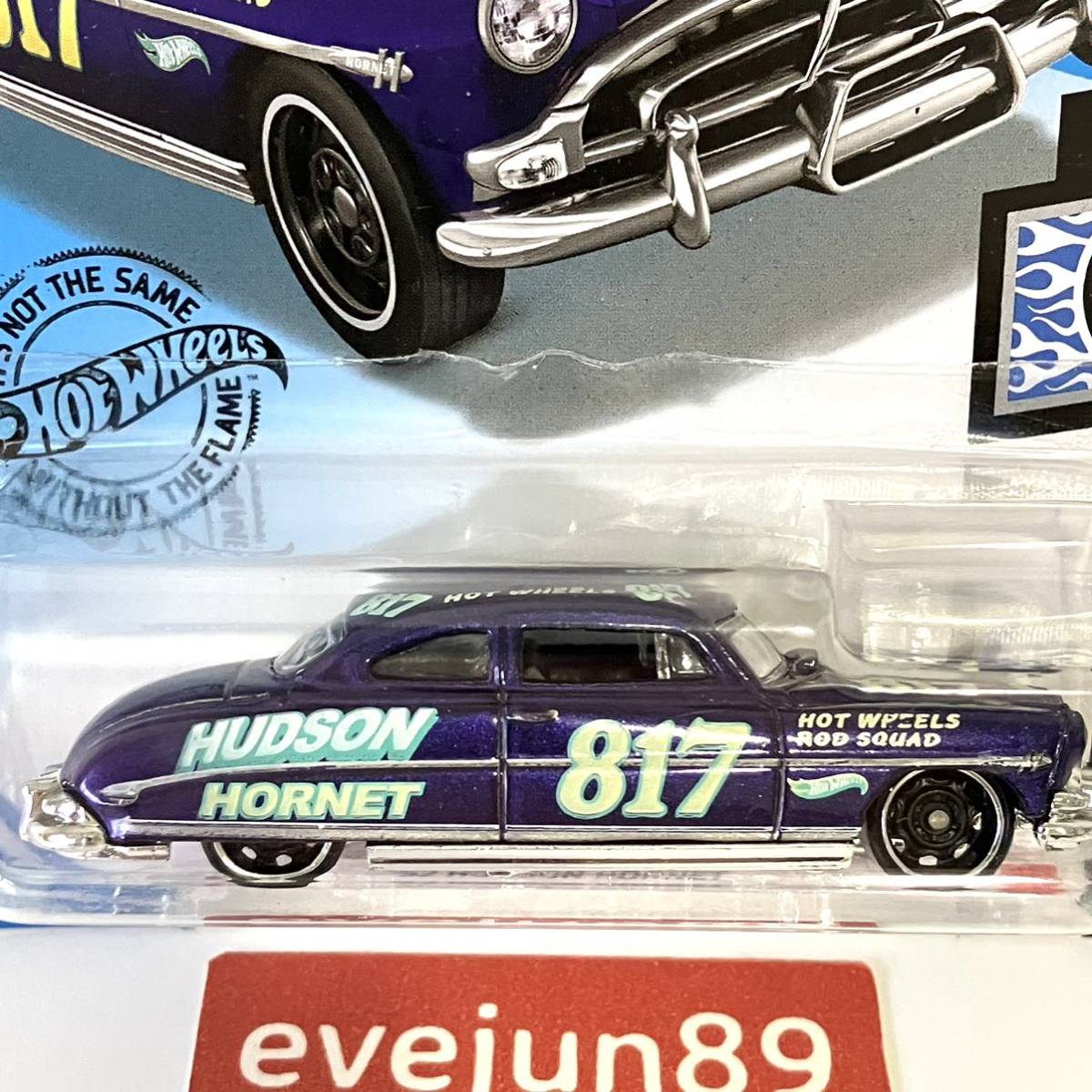 ホットウィール 52 HUDSON HORNET ハドソン ホーネット パープル_画像2